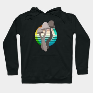 Toadstool Mushroom Sunset Hoodie